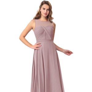 Azazie Justine- Vintage Mauve